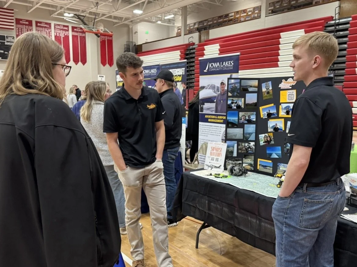 Sunrise Aviation had an amazing time at the Fairmont Career Fair! ✈️
We loved meeting students, talking aviation, and helping future pilots learn more about turning their passion into a career. Thanks to everyone who stopped by our table &mdash; we c