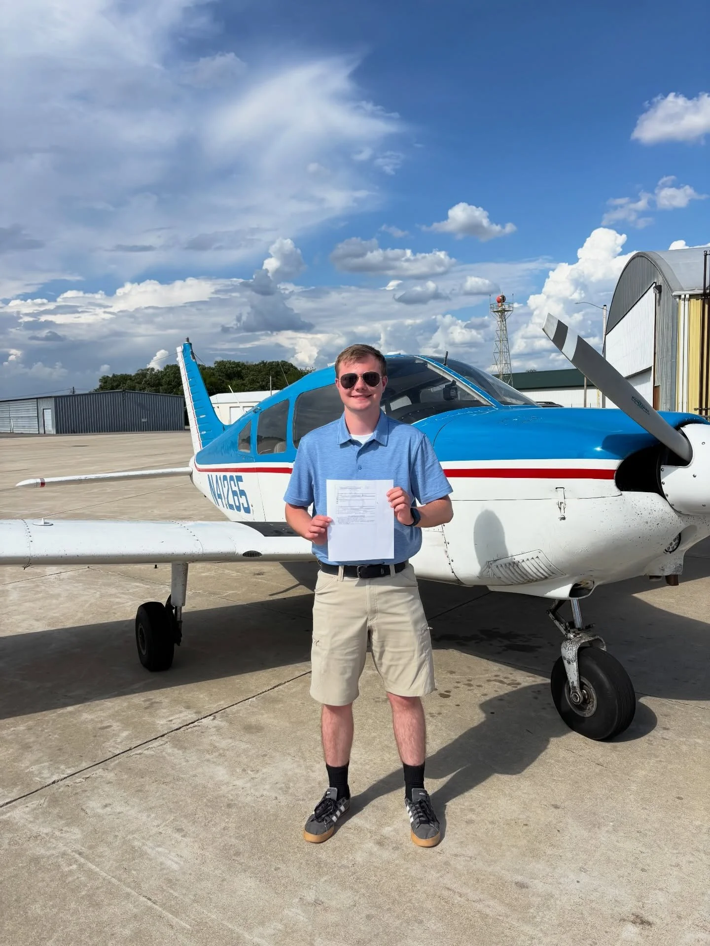 Congratulations to Ty on earning his Private Pilot License! ✈️🎉
All of your hard work and dedication have paid off, and we&rsquo;re excited to see where your aviation journey takes you next! 

#PrivatePilot #PilotLicense #SunriseAviation #FuturePilo