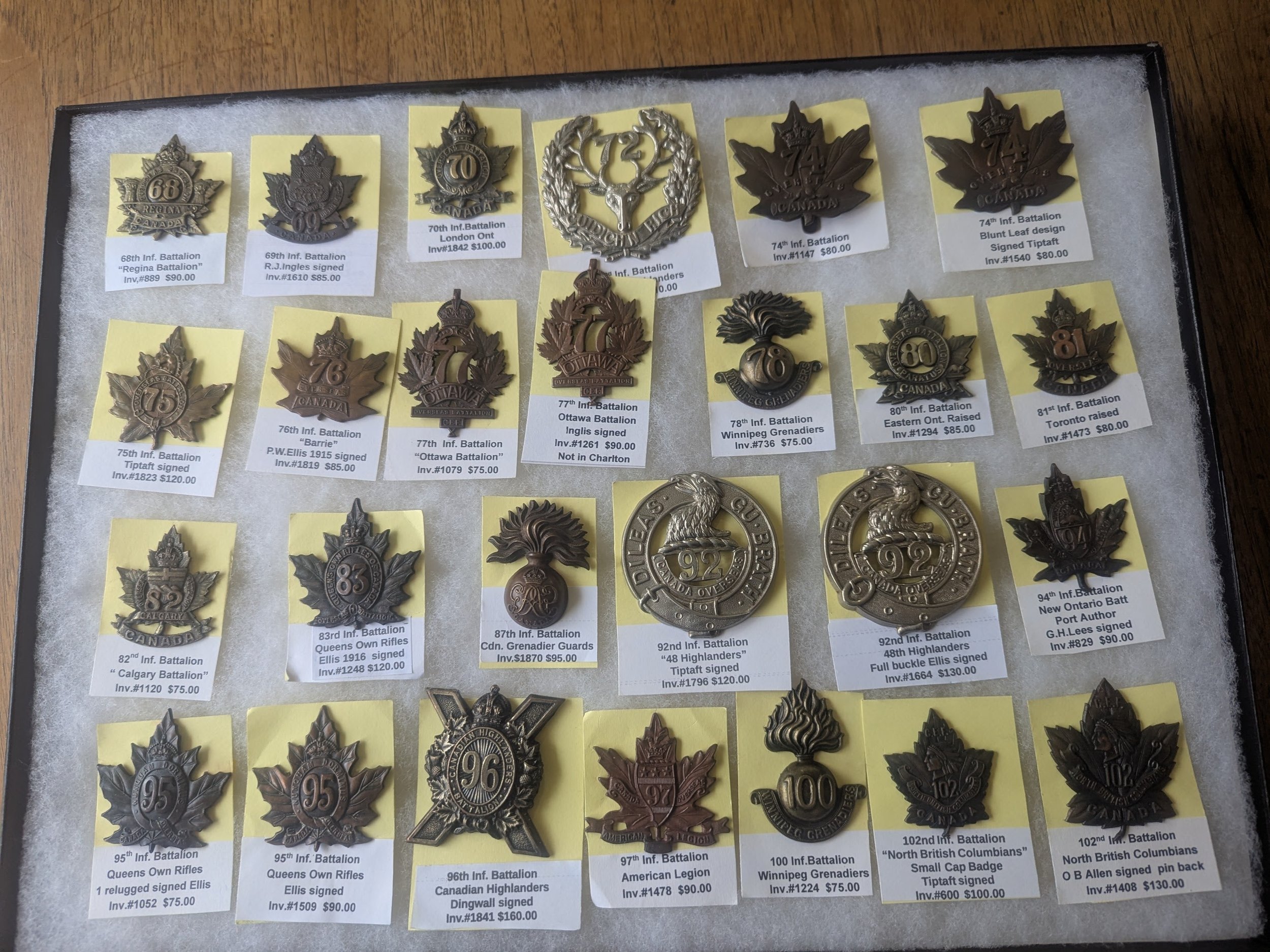 CEF - Badges: Tray 2 as of Nov.14,2025