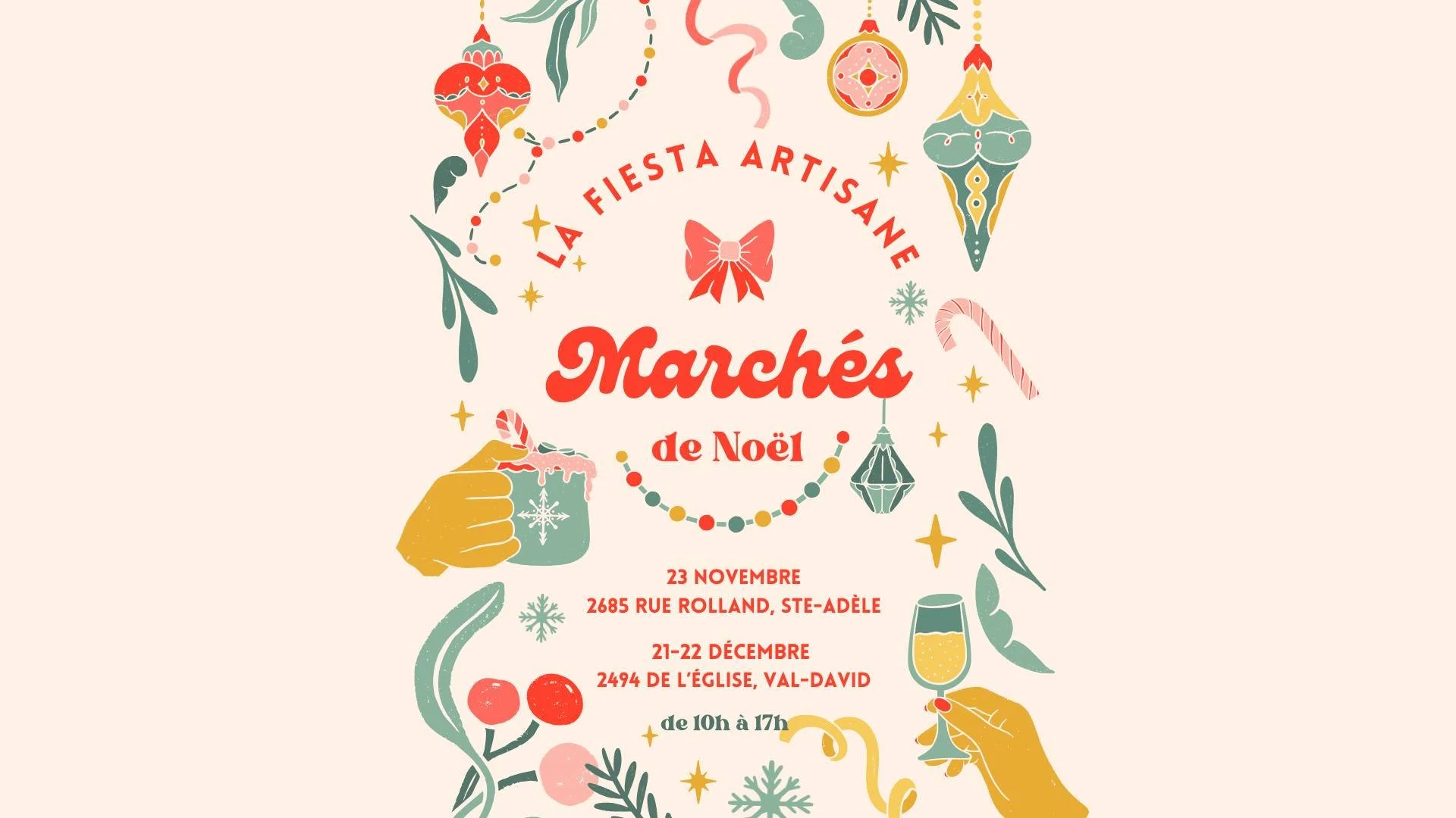 Marché de Noël par La Fiesta Artisane