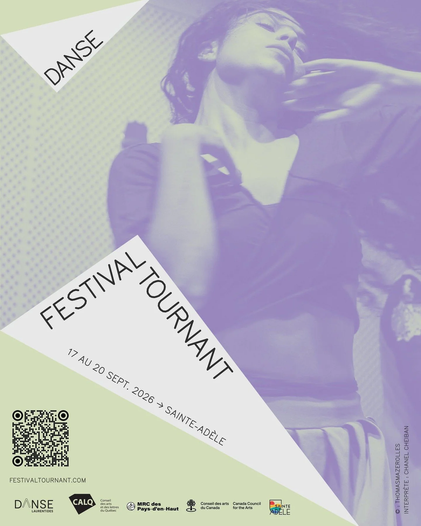 @danselaurentides pr&eacute;sente le Festival Tournant, qui revient &agrave; Sainte-Ad&egrave;le pour sa 10e &eacute;dition du 17 au 20 septembre prochain. 🤸🏼&zwj;♀️

Des dizaines d&rsquo;artistes d&rsquo;ici et d&rsquo;ailleurs investiront diff&ea