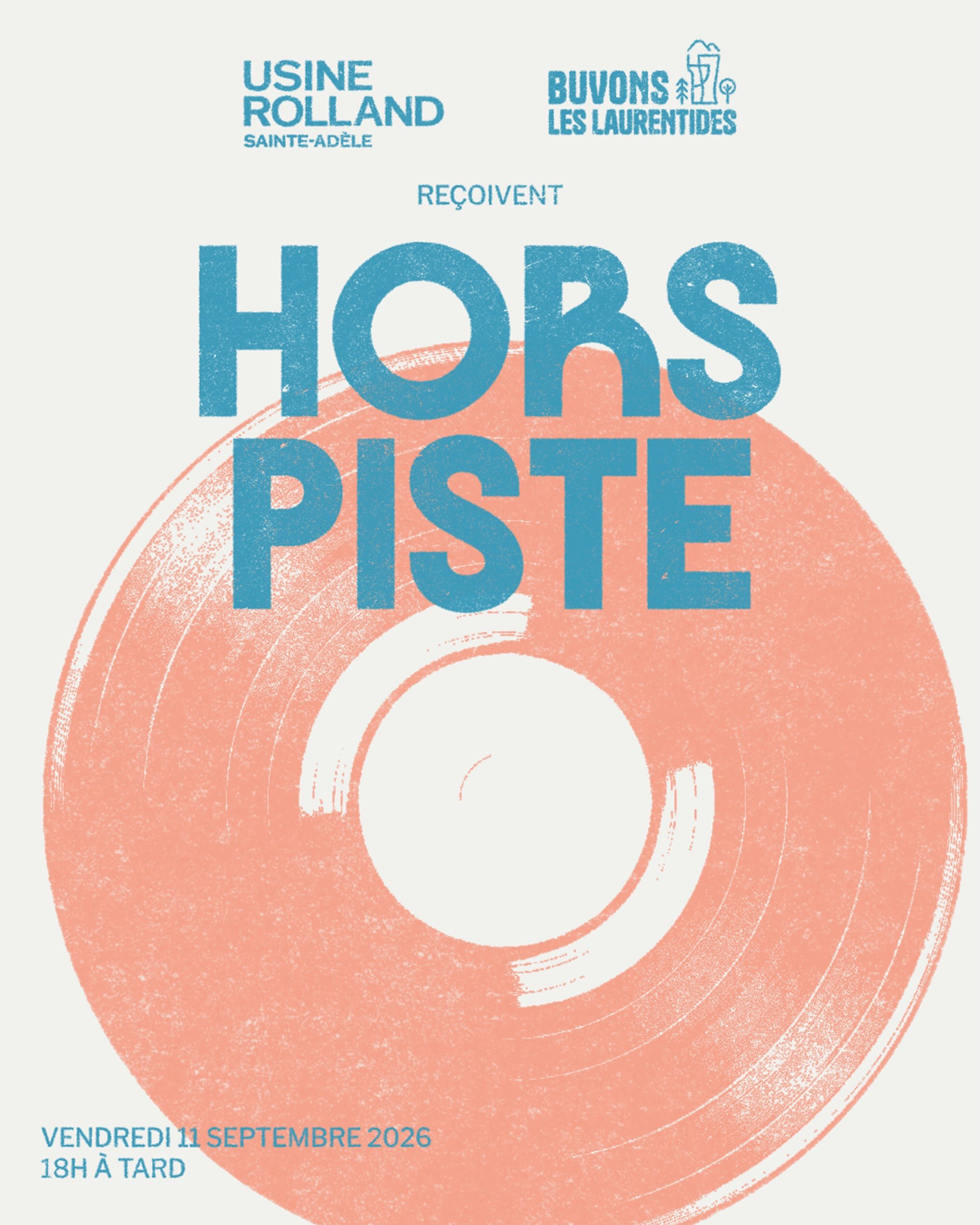 Le vendredi 11 septembre prochain, @horspiste.events d&eacute;barque &agrave; l&rsquo;Usine Rolland pour un pop-up DJ sur la terrasse. 🕺

Venez profiter de la musique, prendre un verre et vous laisser porter par l&rsquo;ambiance, entre les ruines de
