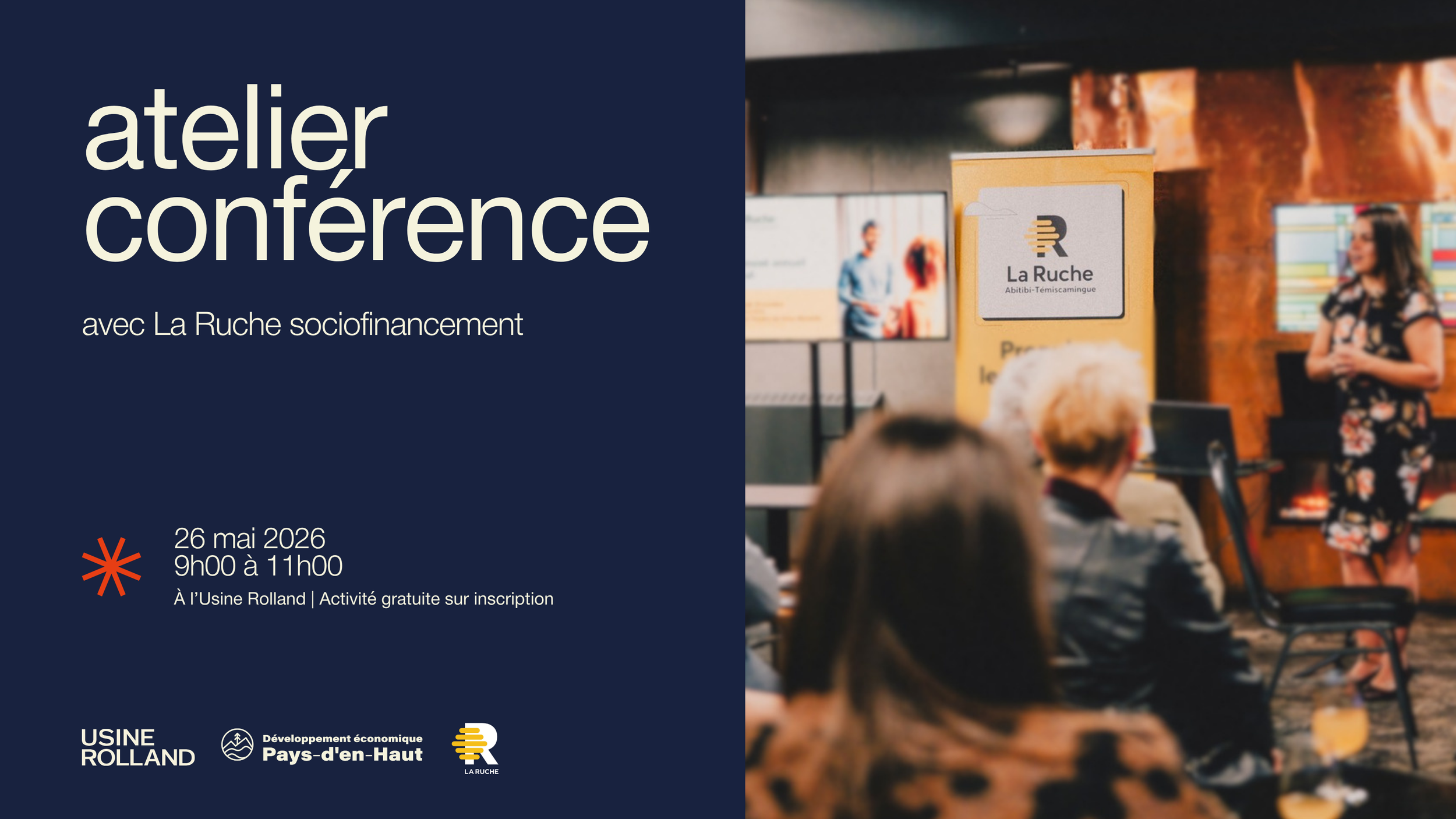 Atelier-conférence avec La Ruche