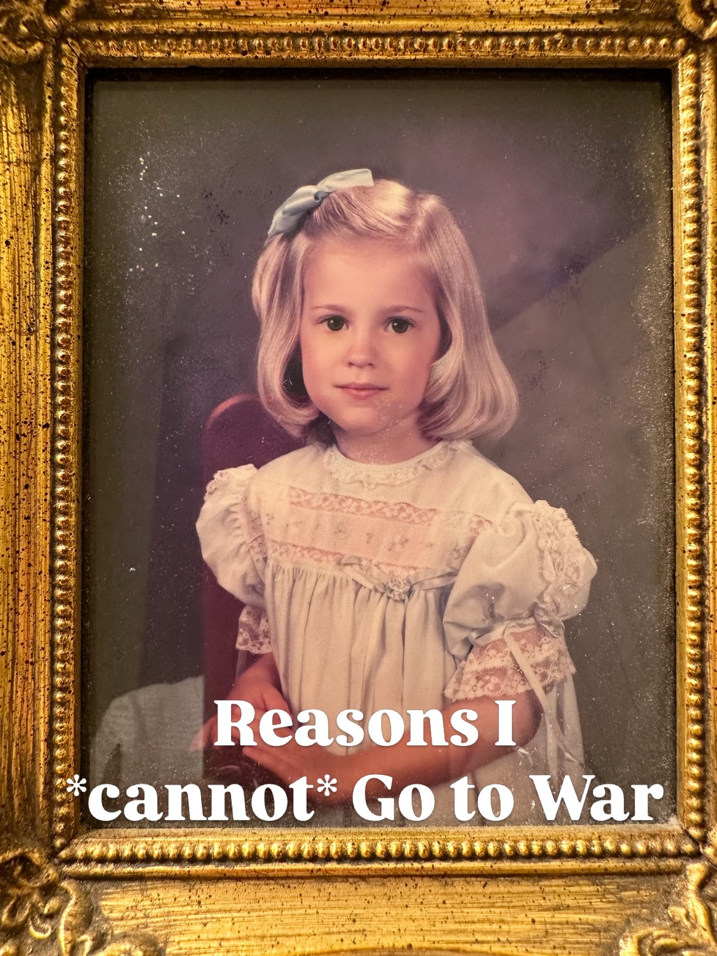 I fear I would just admit defeat?