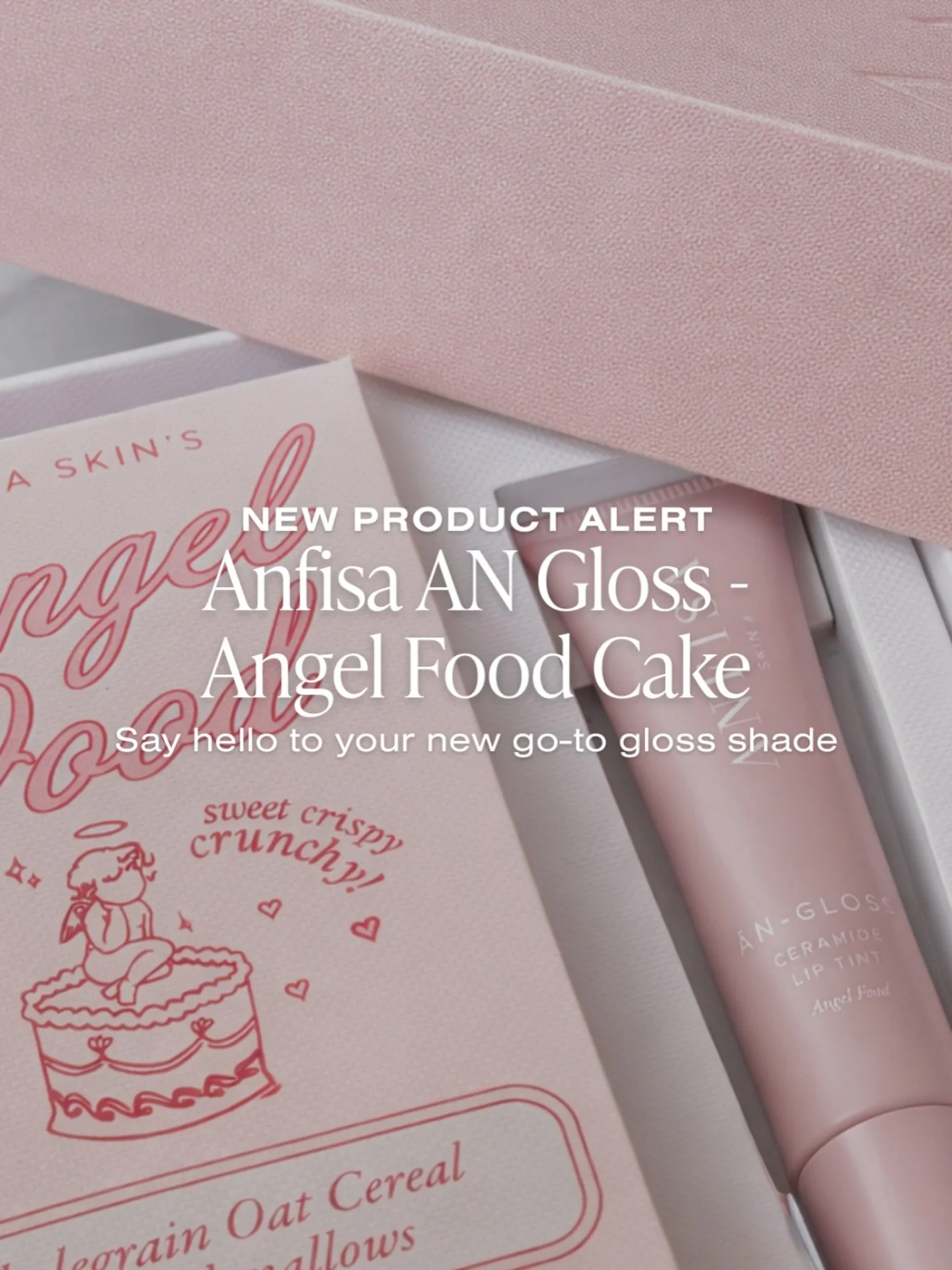 Yaaaaay! We have loved carrying @anfisaskin and are so excited to have the new gloss color ANGEL FOOD CAKE. This is perfect for anyone who wants a gorgeous lipstick topper, or if you don&rsquo;t love a ton of color. Comment NEW for a link to purchase