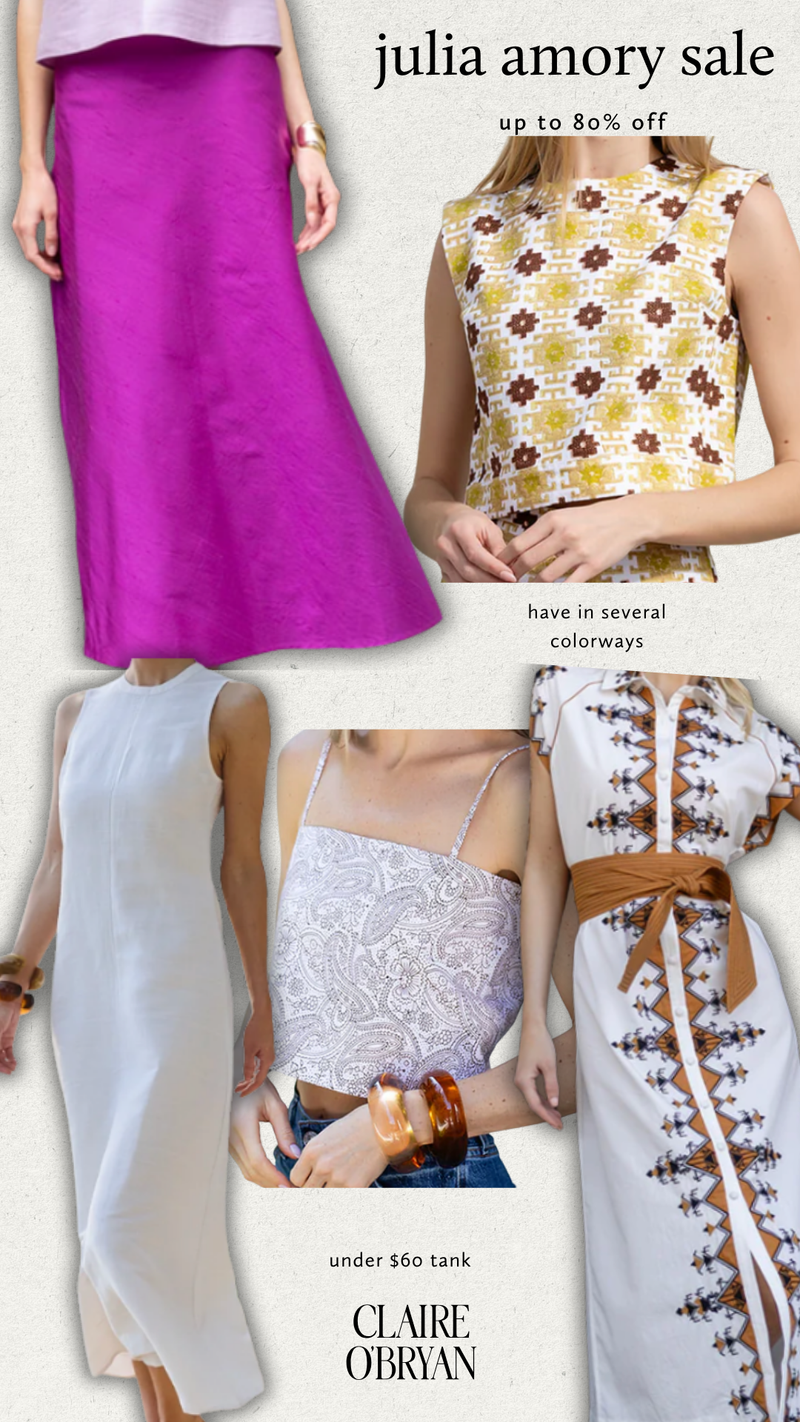 The Summer Edit: Julia Amory Sale (6.25)
