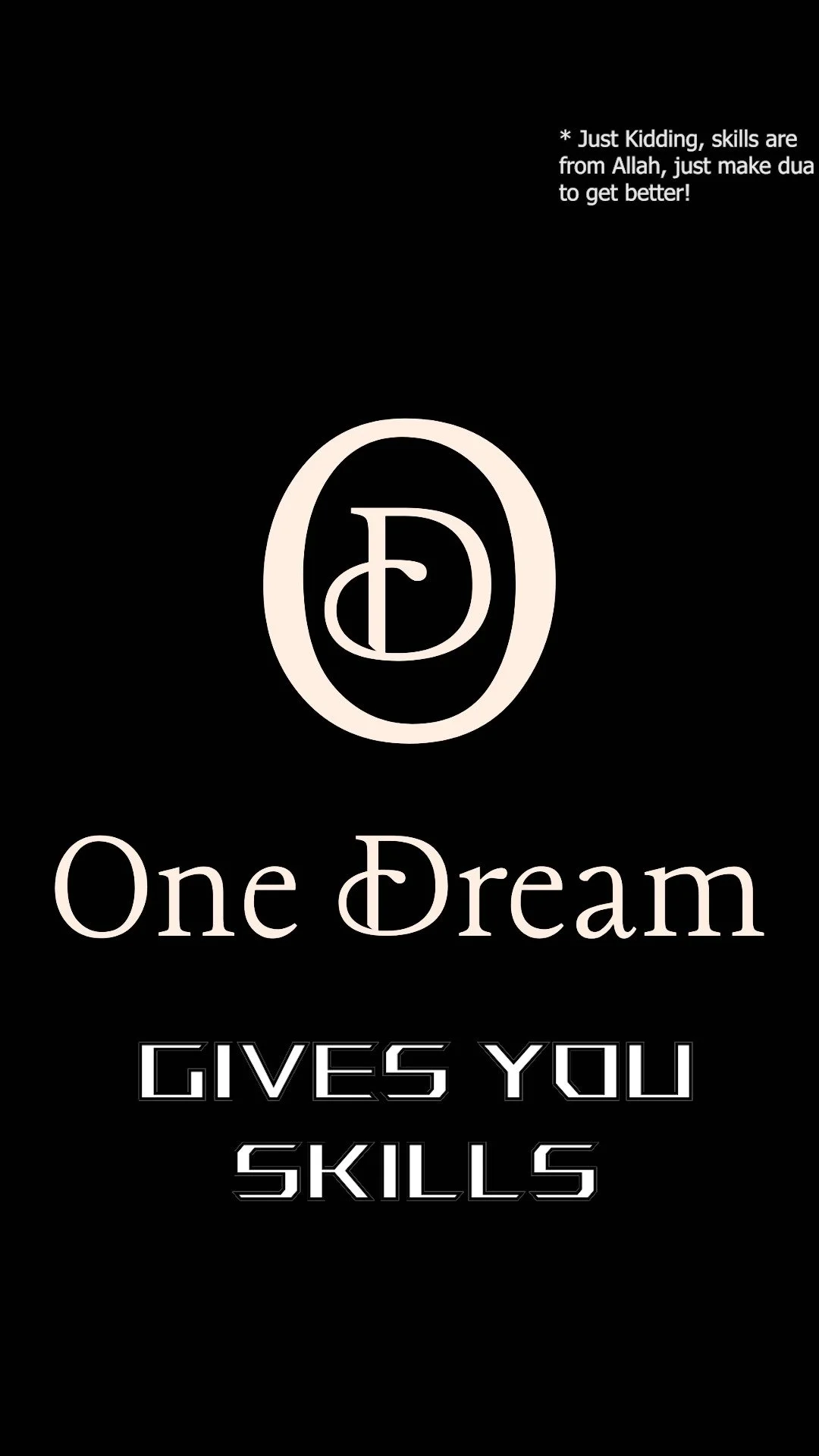 One Dream gives you skills. Get yourself a One Dream shirt and shorts to get ready for the spring soccer weather!
(Vocals Only*)