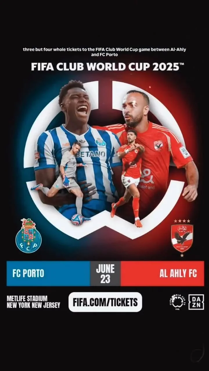 We will announce the winners in 36 hours! biggest giveaway yet.
#fifaclubworldcup #metlife #alahly