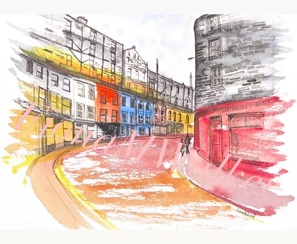 Prints available to order for Christmas. Edinburgh range. Email fiona_cat@outlook.com for orders. 

A4: &pound;25
A3: &pound;35

&pound;3.99 P&amp;P Orders within UK only
Unframed and hand signed

1- Victoria Street, Edinburgh 
2- Edinburgh Futures I