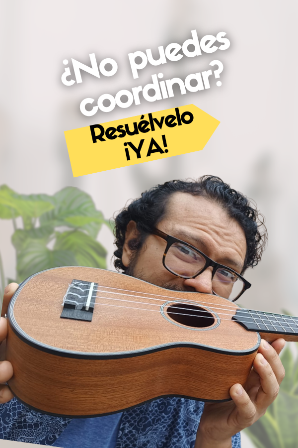 Esto es por lo que aún no logras coordinar ukulele y voz