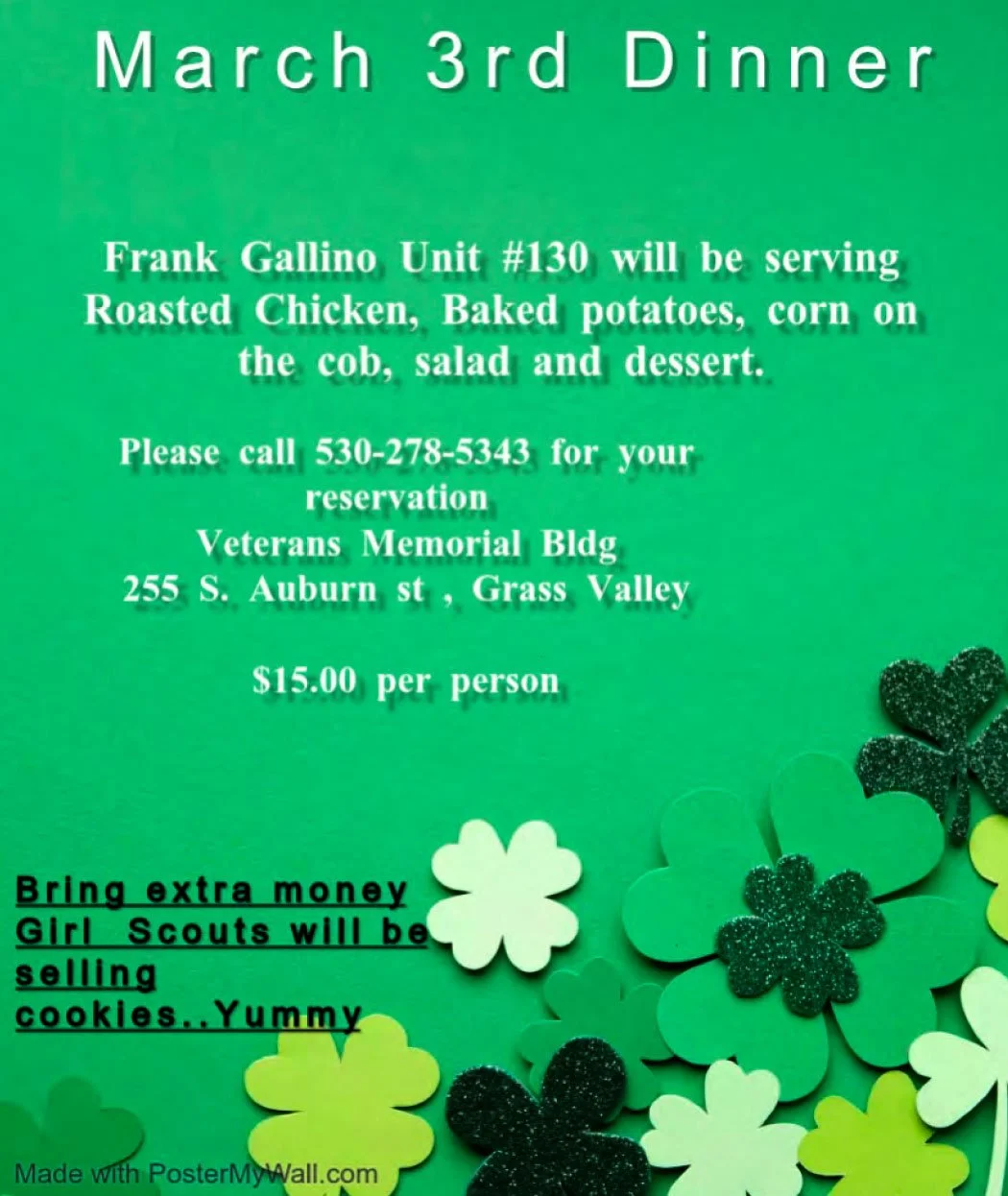 Ladies Auxiliary Dinner