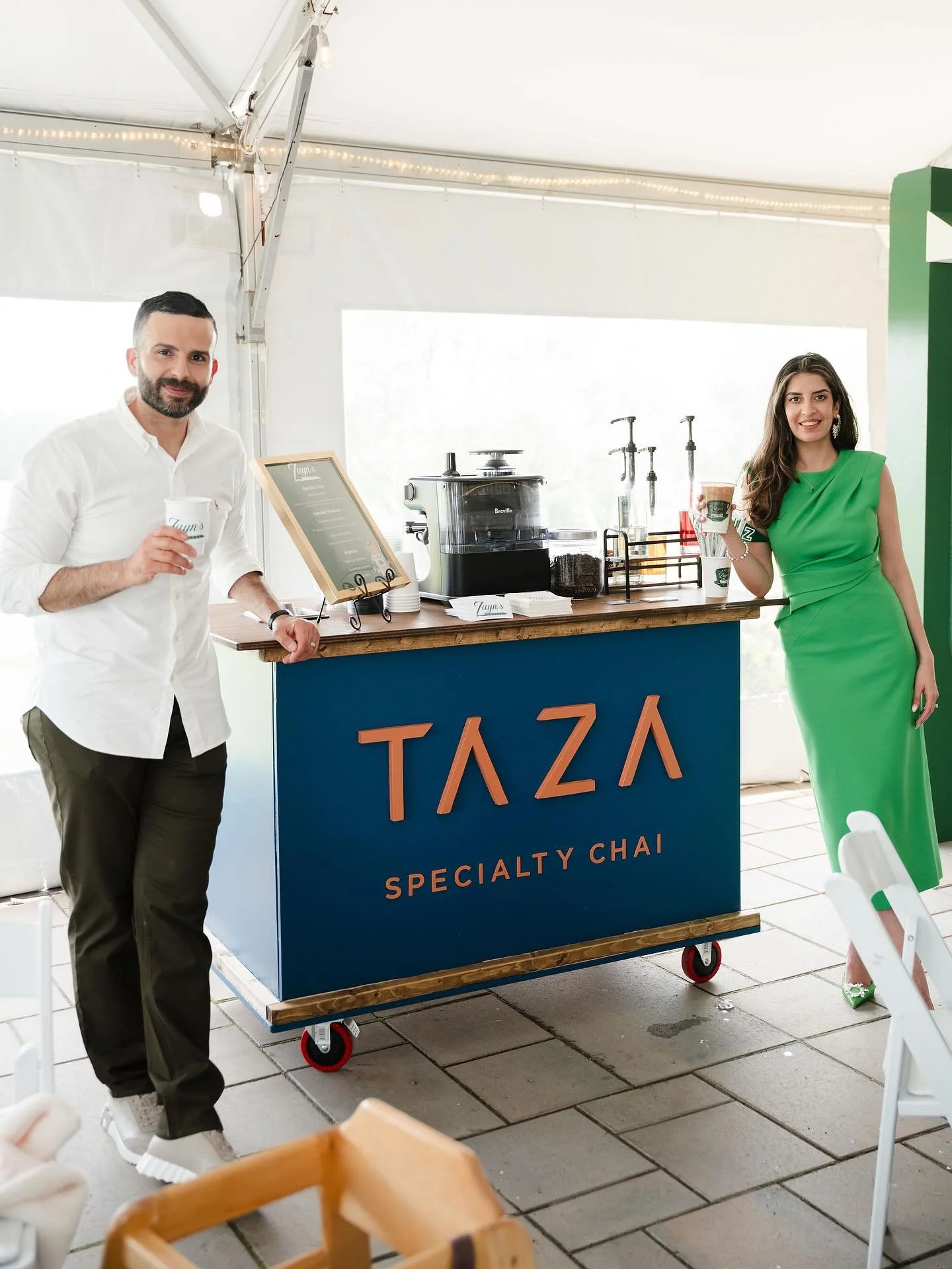 Zayn&rsquo;s Coffee powered by Taza 🐣🎂☕️

#Taza #Chai #SpecialtyChai #DMV