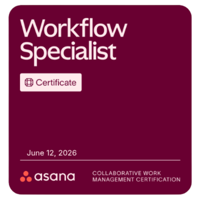 Asana Workflow Specialist