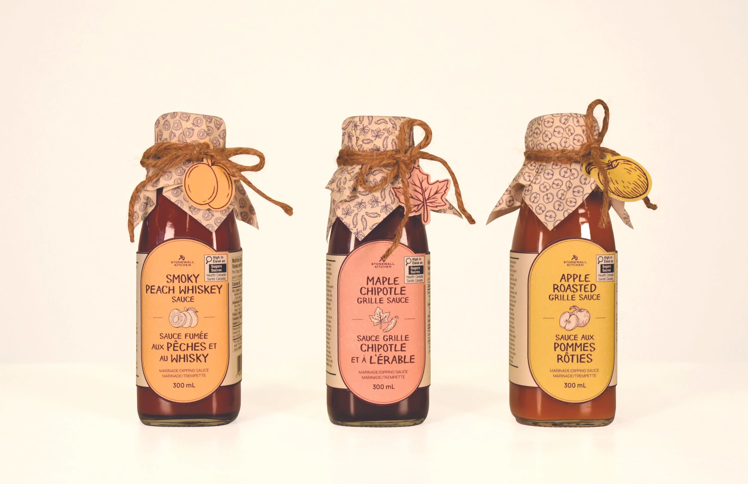 PDP of Stonewall Kitchen packaging re-design