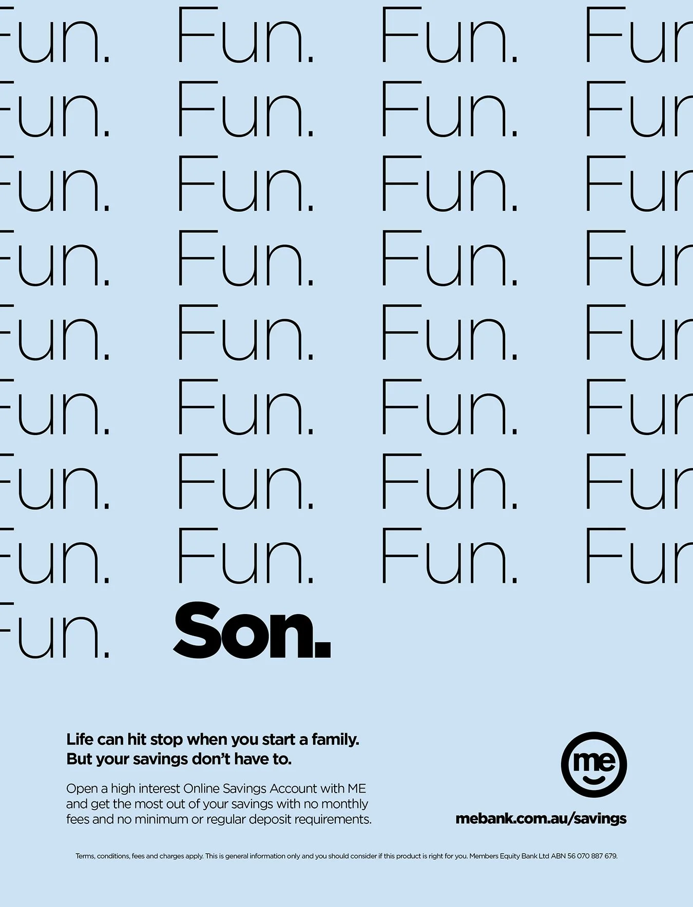 ME Bank – Print Ad