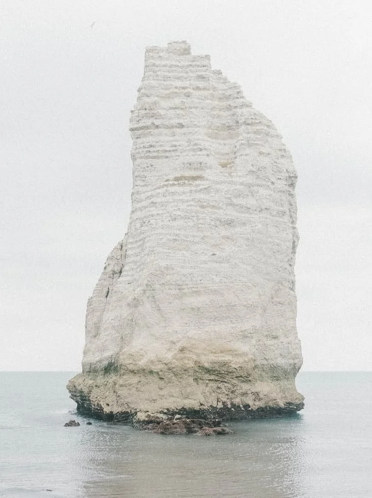 rock in sea
