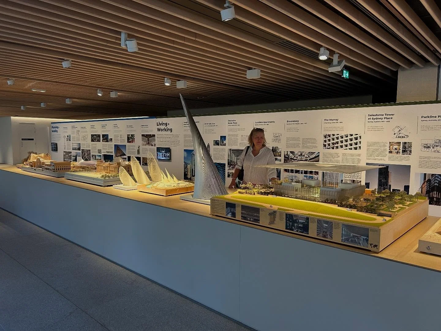 Norman Foster exhibition Parkline Place