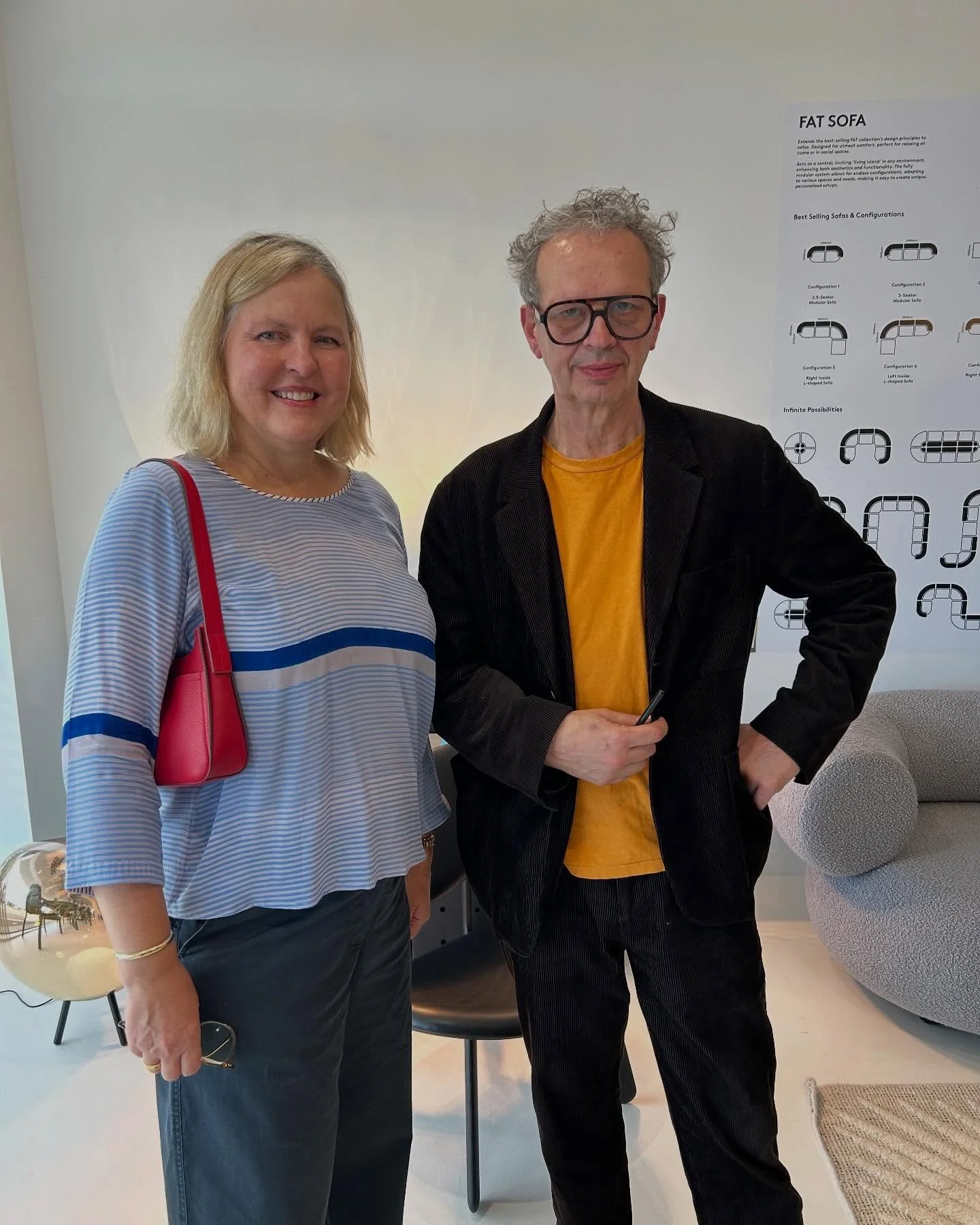 Fan girl moment with design innovator Tom Dixon, thank you @livingedge for an inspiring afternoon