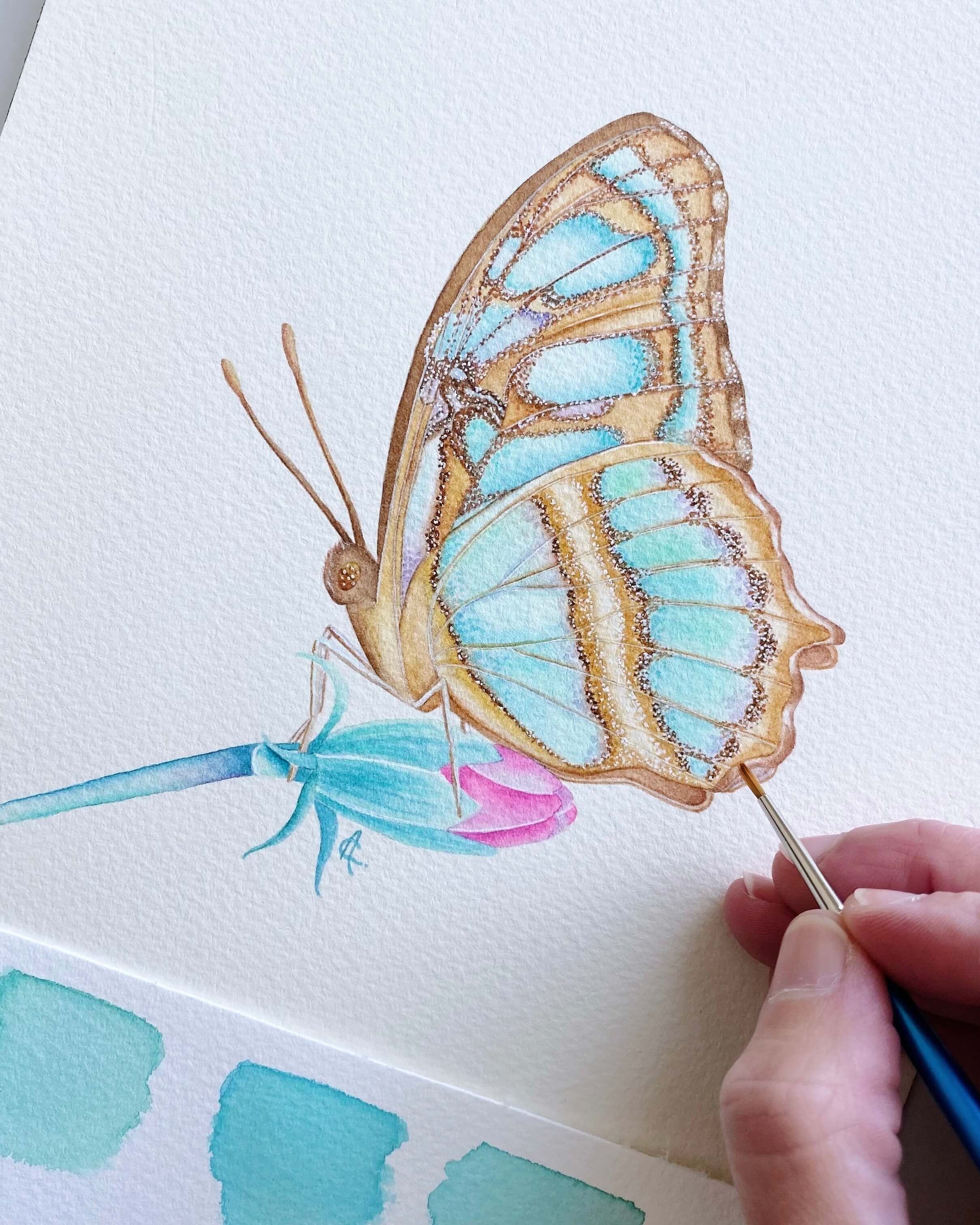 Alma Colours Art - The Malachite Watercolour Painting.jpeg