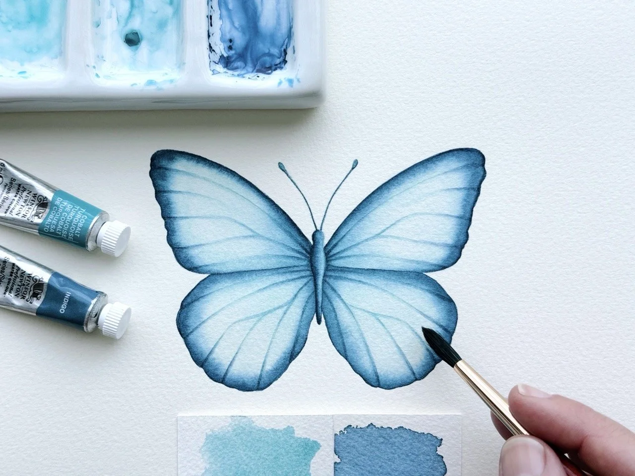 How to Paint a Watercolour Butterfly: Step-by-Step Tutorial