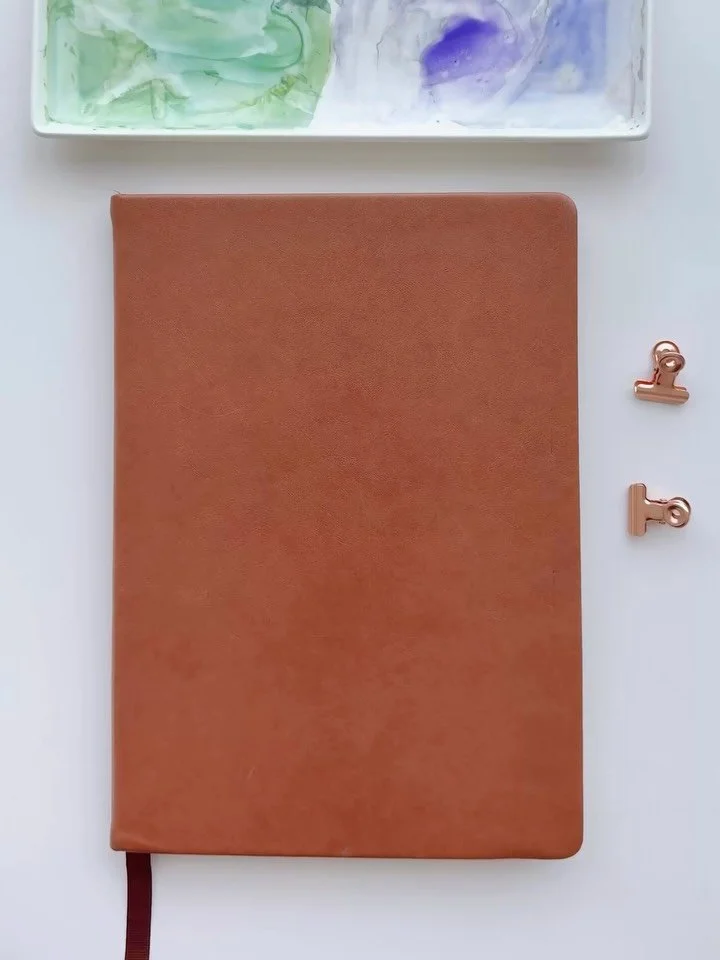 I love sketchbook moments where I&rsquo;m not planning, just exploring. Some ideas never grow into a finished painting, but every idea matters ✨

This little study was inspired by a sprig of eucalyptus left over from a Christmas wreath workshop I att