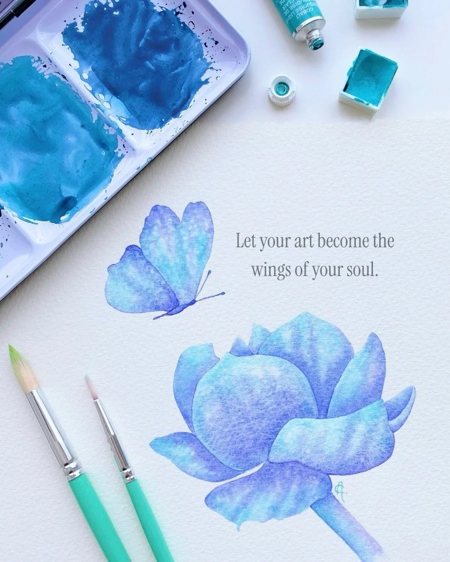 Our creative journey doesn&rsquo;t stay the same for long. It flutters through experiments, moments of self-doubt and new ideas, until our artwork slowly begins to reflect more of who we are.
I think that&rsquo;s what I love about art. We don&rsquo;t
