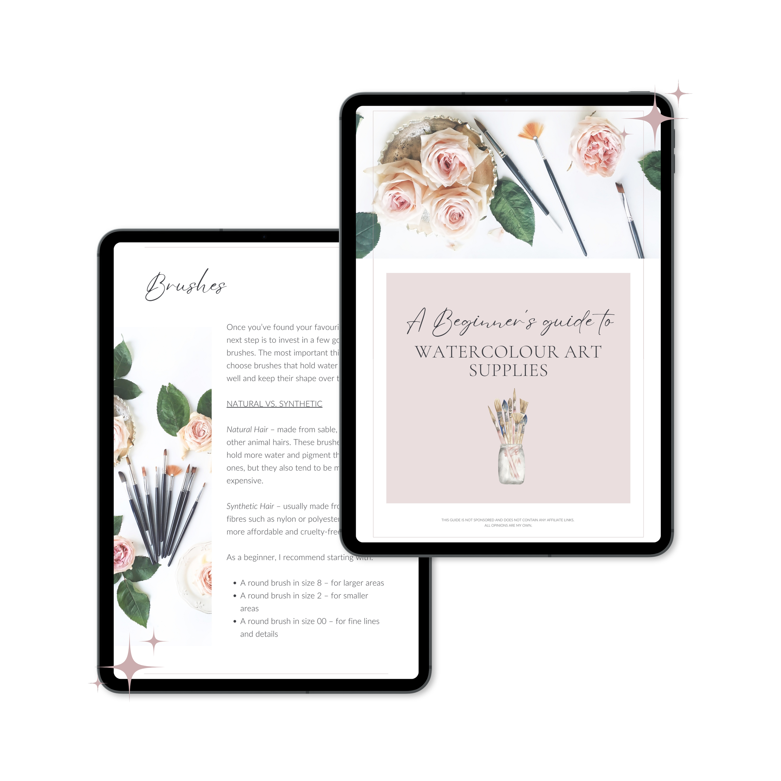 Watercolor art supplies guide