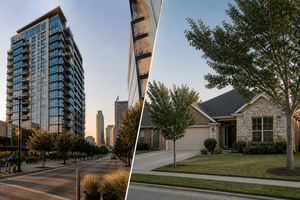 Uptown vs. Suburbs: Comparing Condo Living and Single-Family in Dallas
