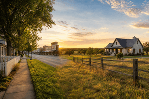 In-Town vs. Country Living in Weatherford: The Trade-offs