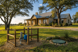 Well, Septic, and Water Rights for Weatherford Country Homes