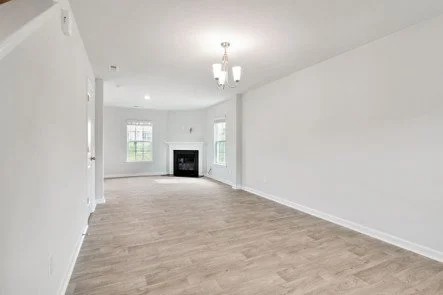 Empty living room showing the importance of home presentation when selling a house in Mansfield Texas