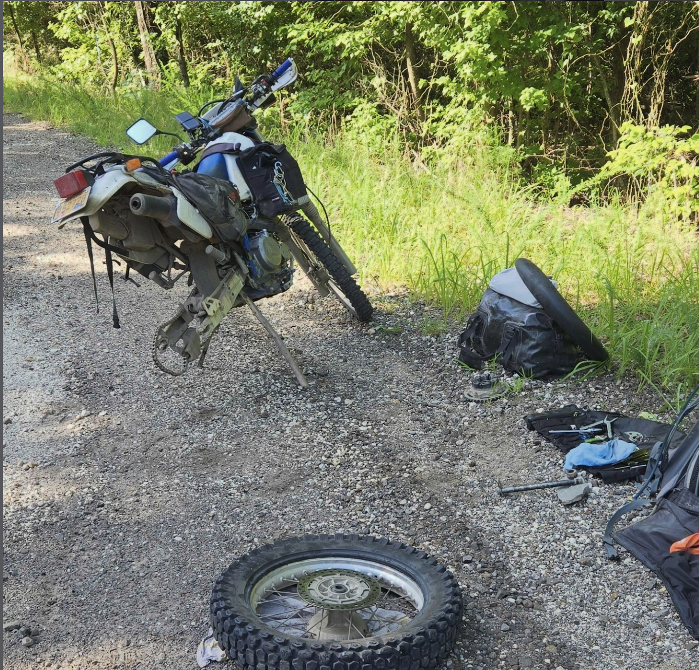 TRAILSIDE TIRE AND TUBE REPLACEMENT