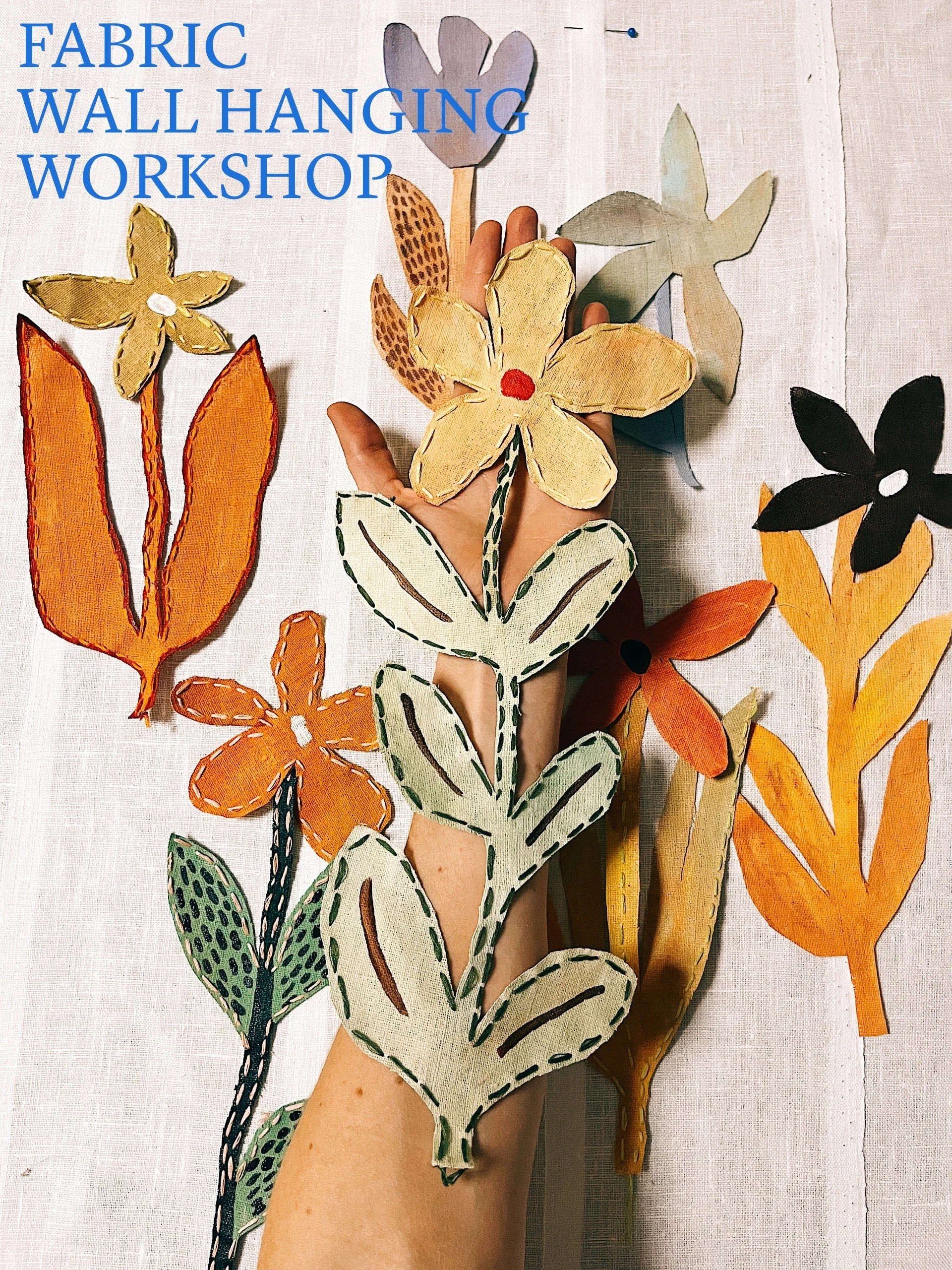 Fabric Wall Hanging Workshop