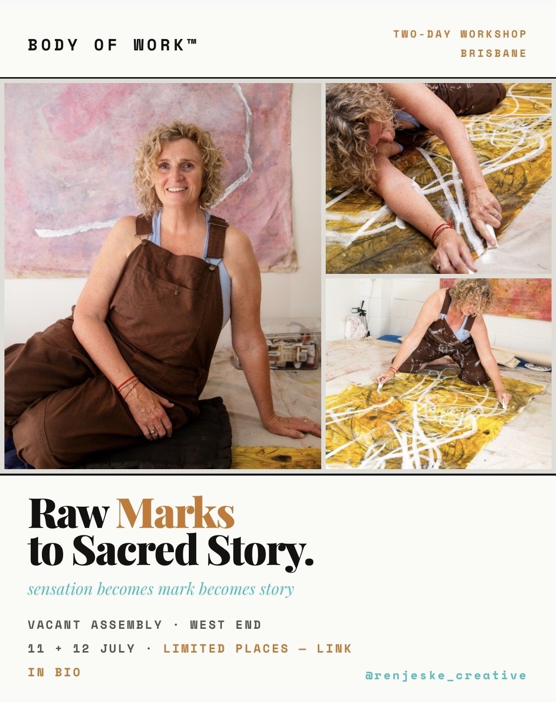 RAW MARKS TO SACRED STORY