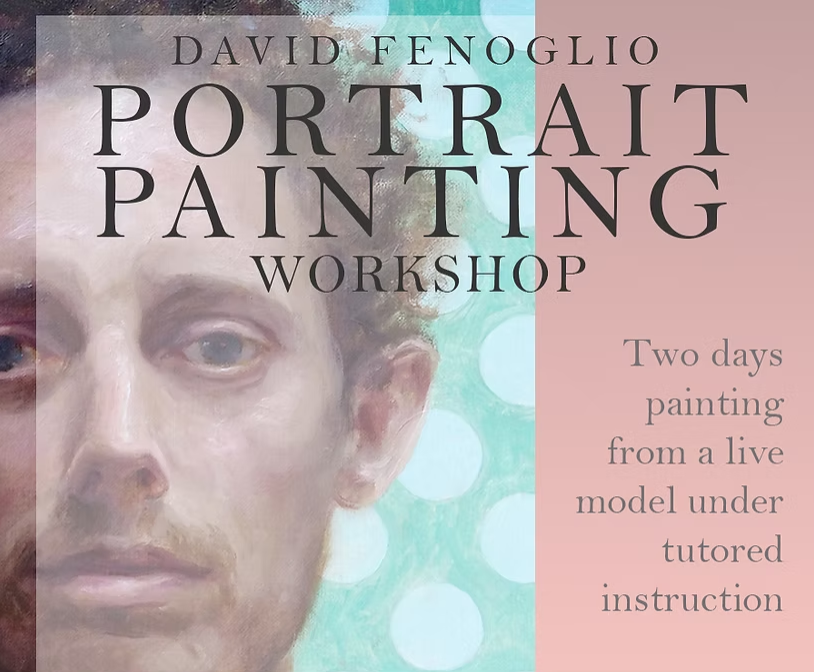 Portrait Painting Workshop - Dave fENOGLIO
