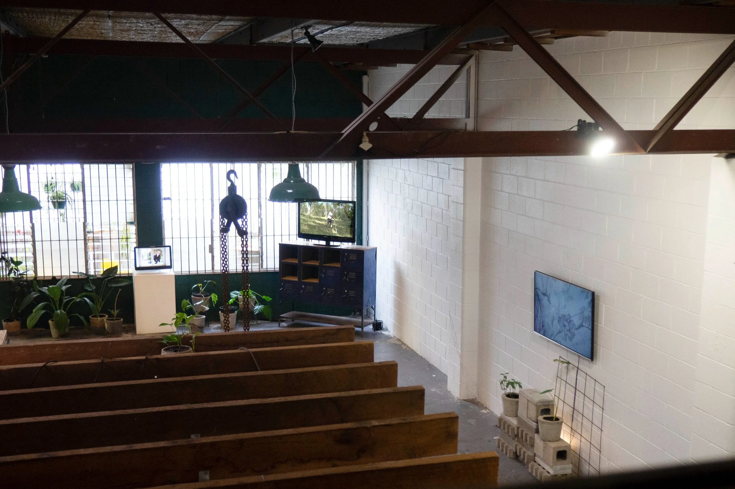 Vacant Assembly gallery from loft view