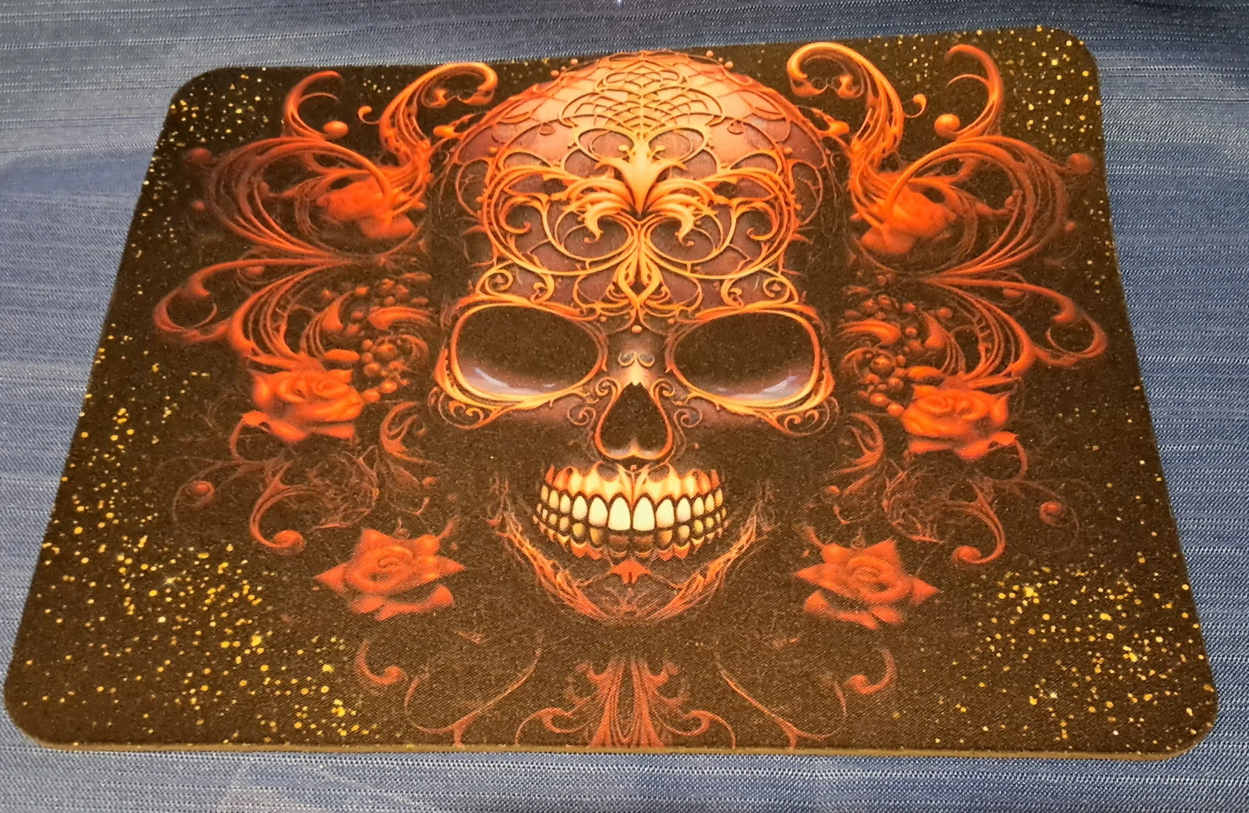 Mousepad - Lacy Pink Skull.jpg