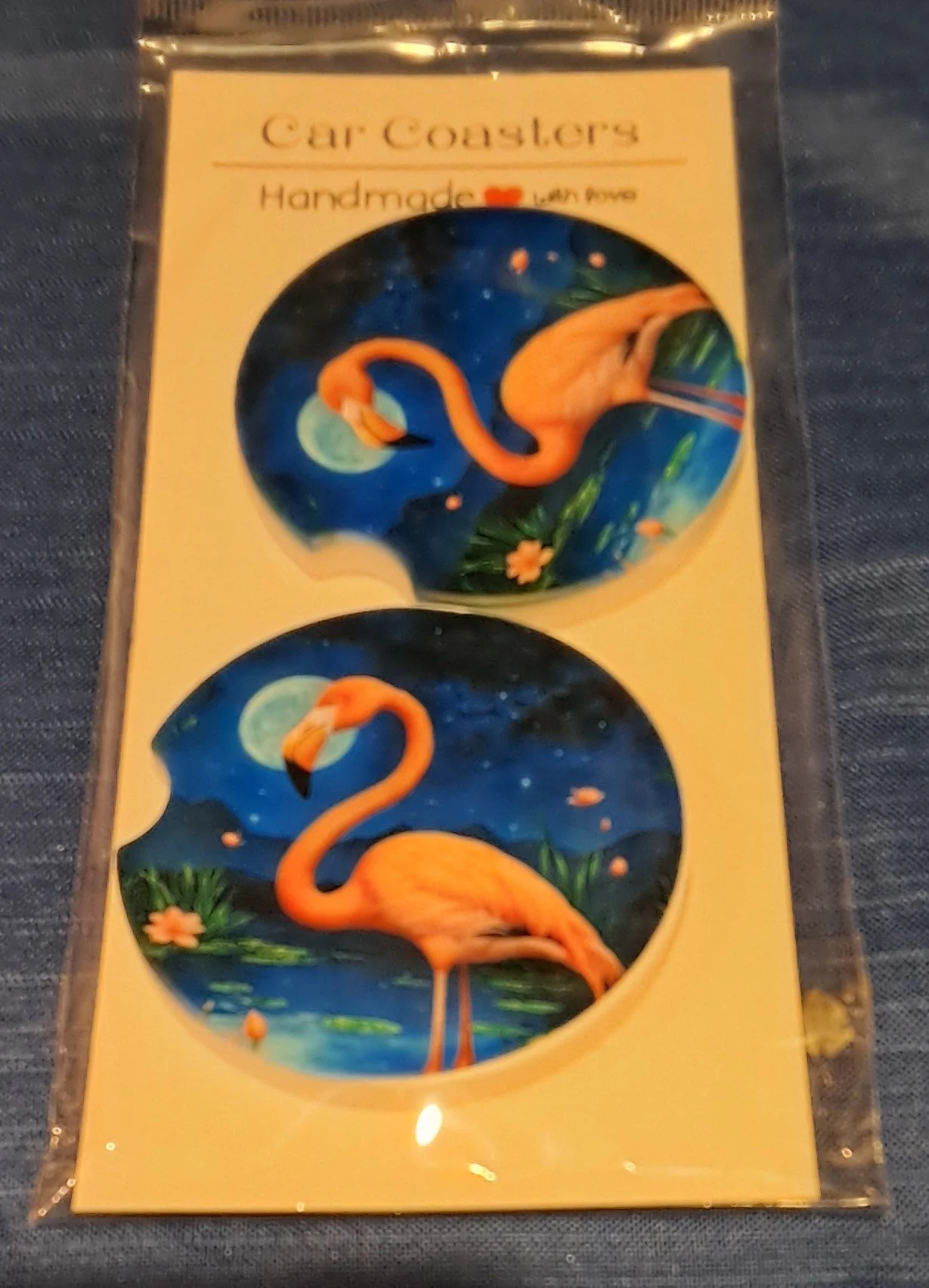 Car Coasters - Flamingoes.jpg