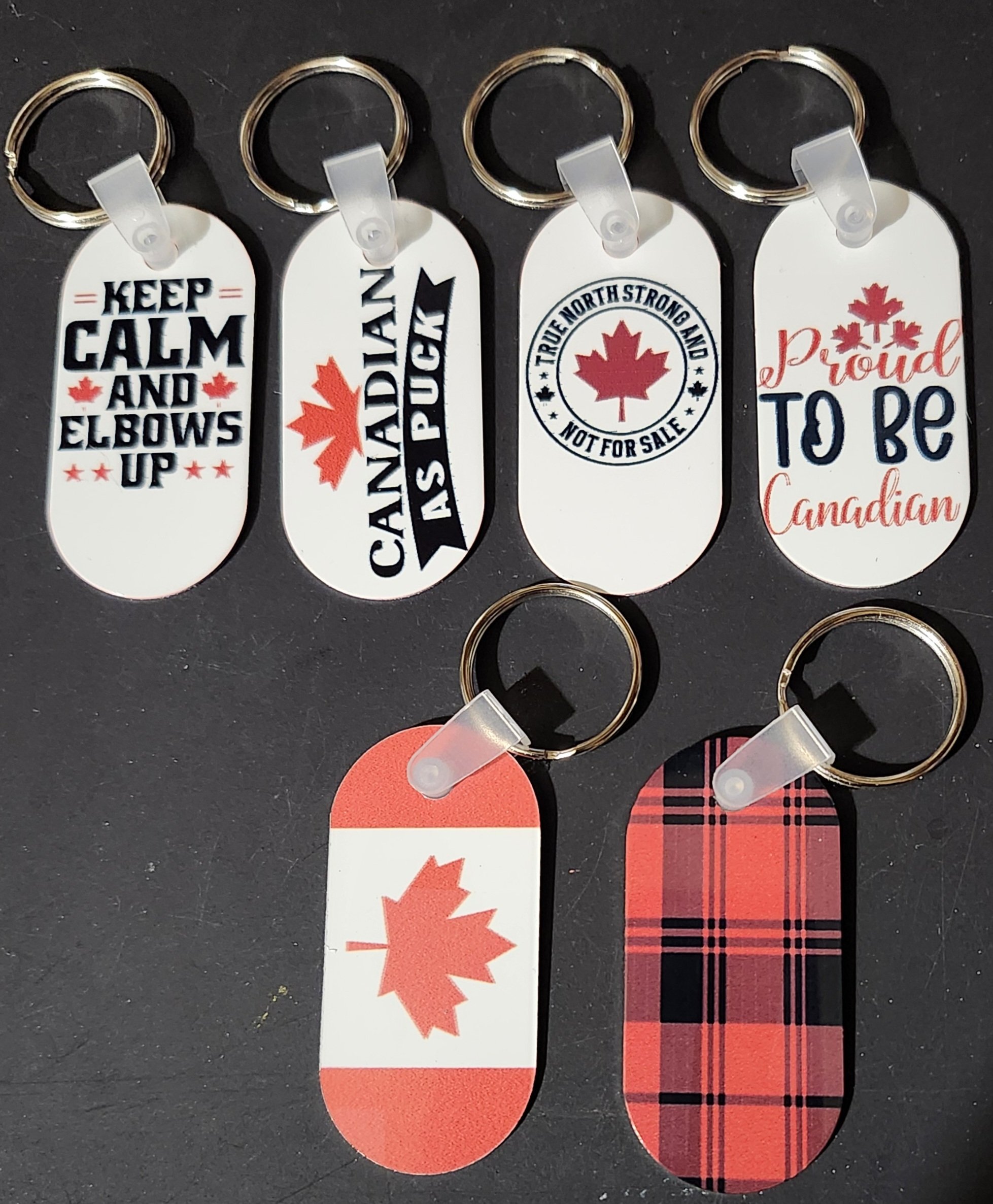 Key Rings - Canadian Pride