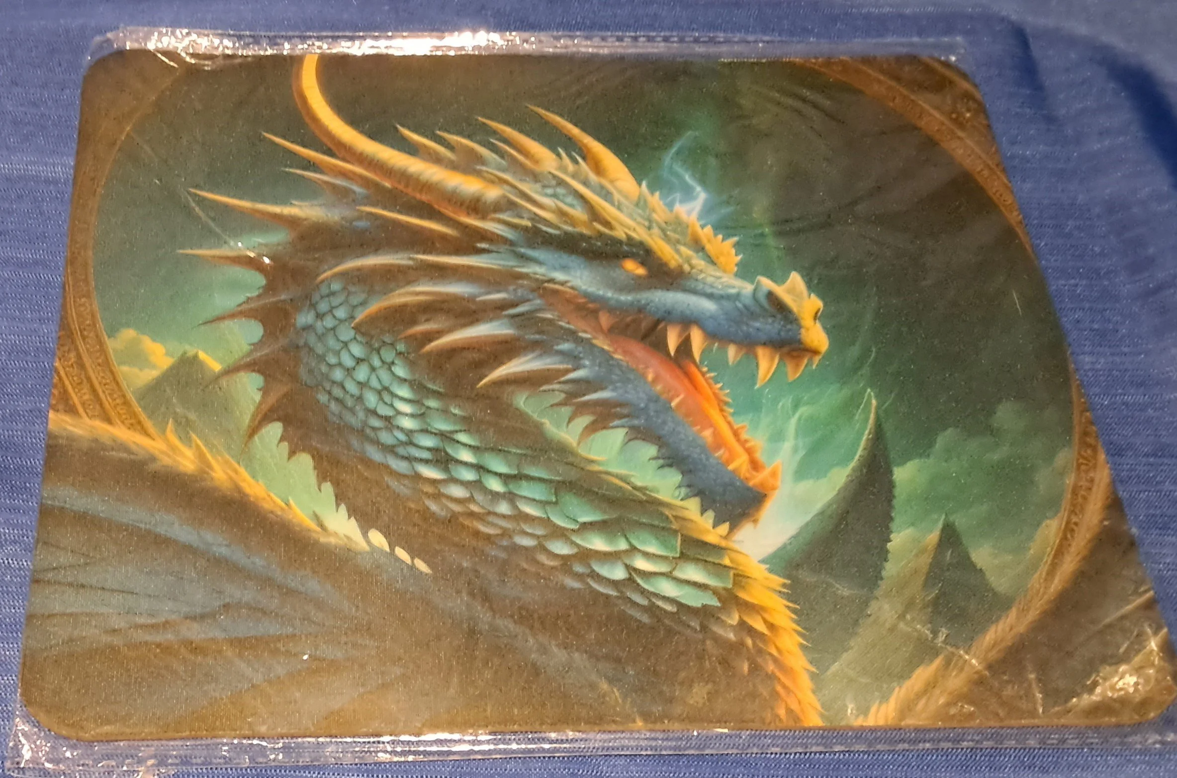 Mousepad - Teal Dragon.jpg