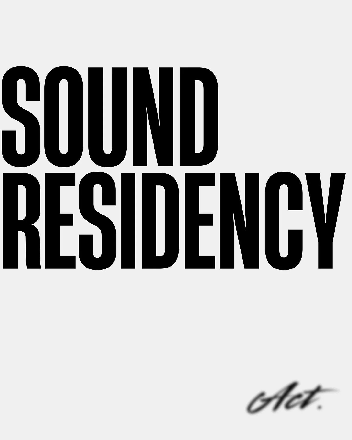 APPLY TO BE AN ACT STUDIO DJ 🔊

ACTSTUDIOUSA.COM/SOUND