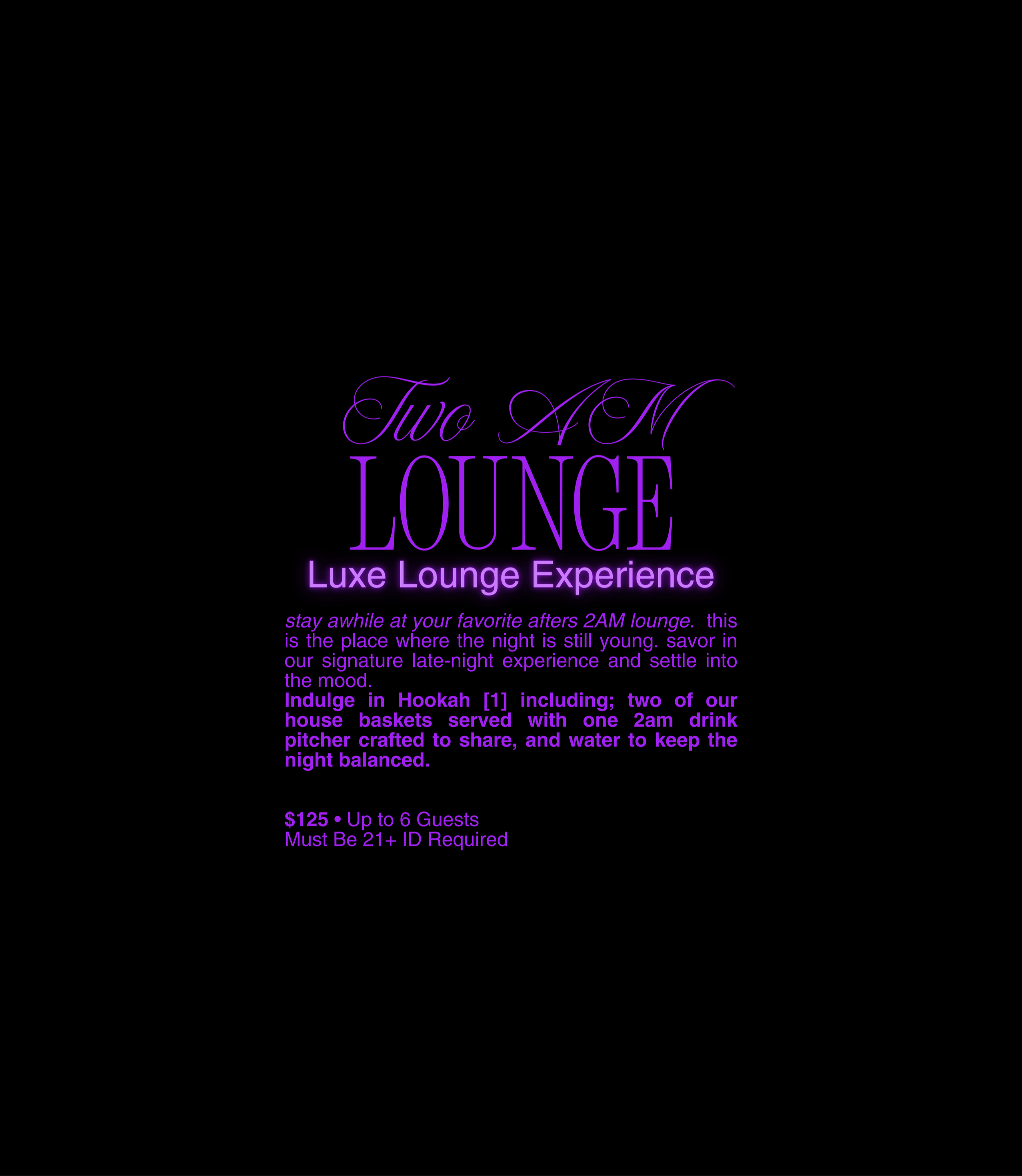 2am Luxe Lounge