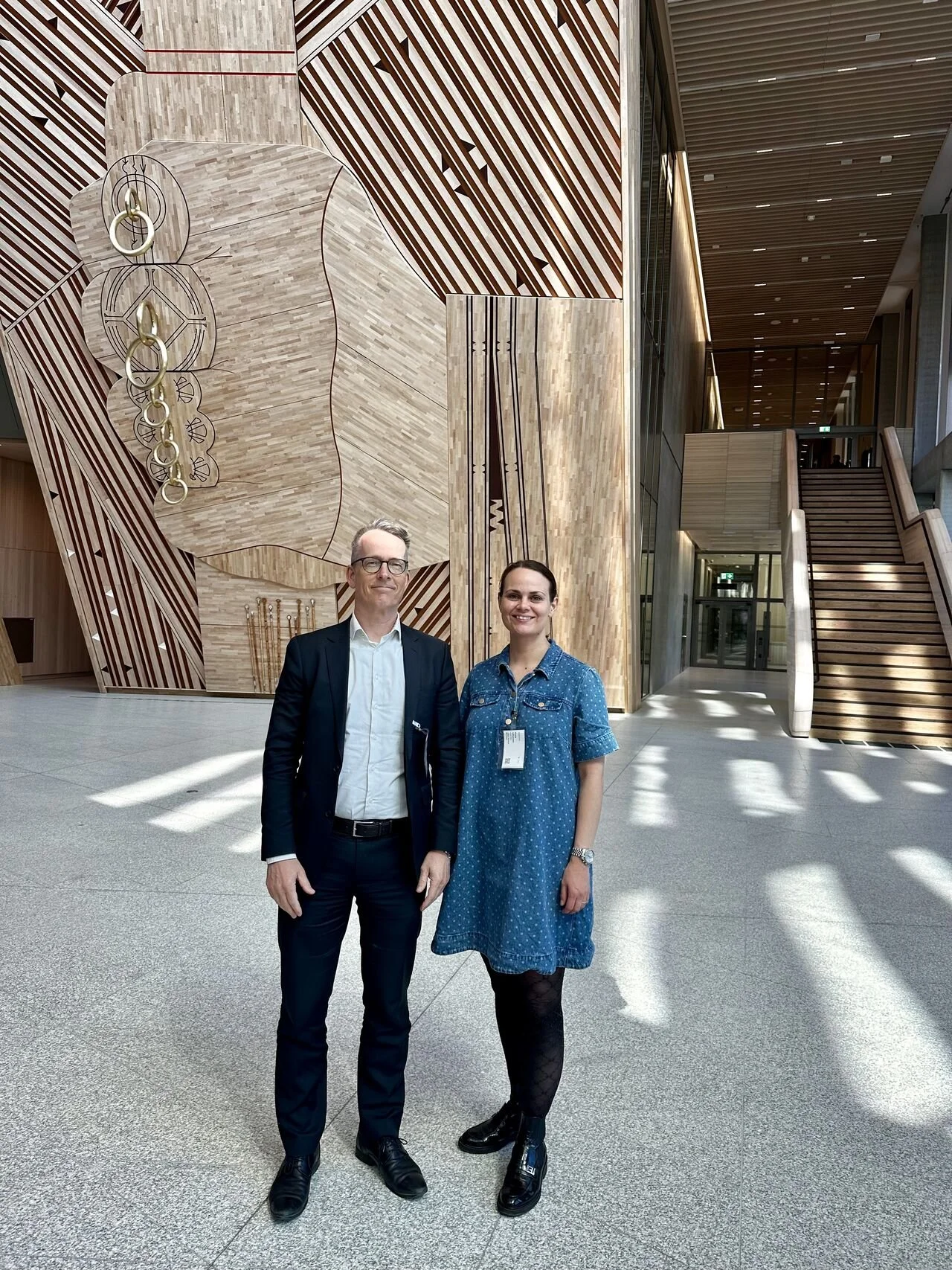  Briefing at the Norwegian Ministry of Foreign Affairs