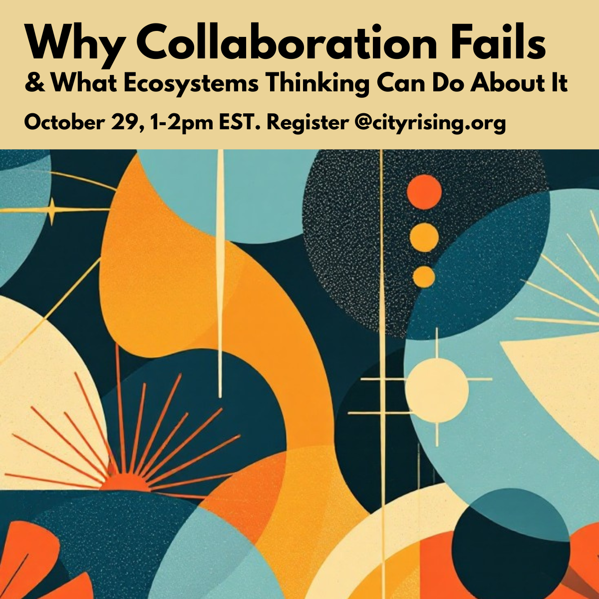Register for “Why Collaboration Fails” Social Impact Workshop