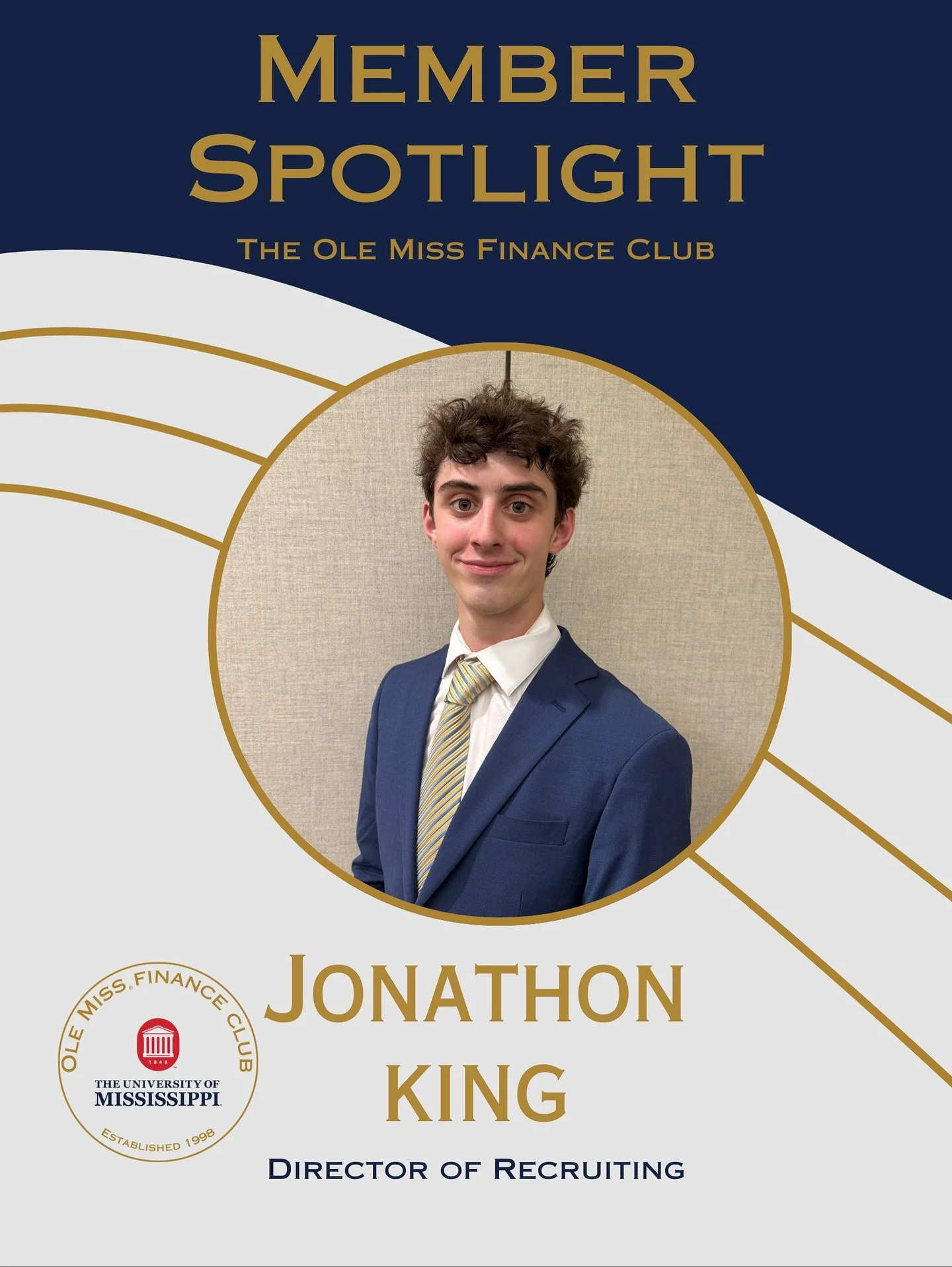 🎉 MEMBERSHIP SPOTLIGHT: JONATHON KING! 🎉

Meet Jonathon King, a freshman from Houston, Texas, majoring in Economics and Finance. As our new Director of Recruitment, he&rsquo;s already helping the club grow while expanding his own skills and connect