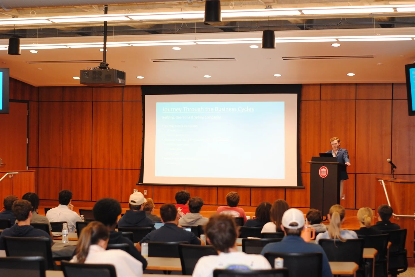 The Ole Miss Finance Club was proud to host Ole Miss alumnus and CFO of Silverleafe Capital Partners, Worrh Eskrigge 🙌. Mr. Eskrigge shared his life story, his path to Silverleafe, insights into the responsibilities of a CFO 💼, and an overview of t