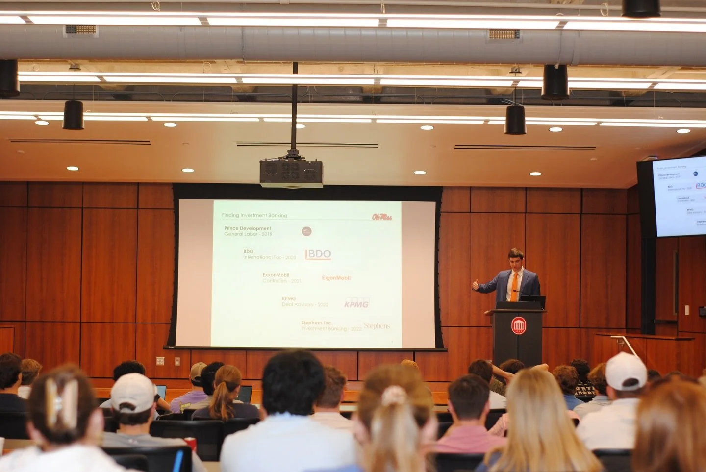 Last night, we had the pleasure of hosting alum Noah Nix, an Associate at Stephen&rsquo;s Capital Partners. At such a young age, Nix has accomplished so much, he shared the companies he&rsquo;s worked with, gave insight on how he landed those roles, 