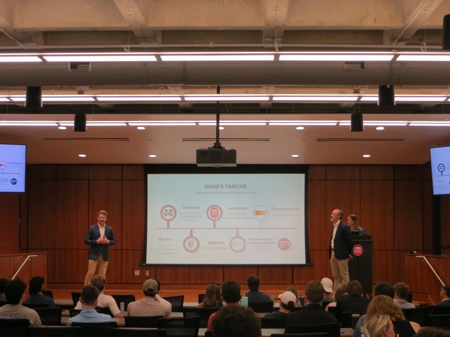 Last night we had the pleasure of hosting Cody Giles and David McPhail, founders of the Giles McPhail Wealth Management. They talked about their journey in wealth management, the ins and outs of wealth management, &amp; the mindset you need to have f