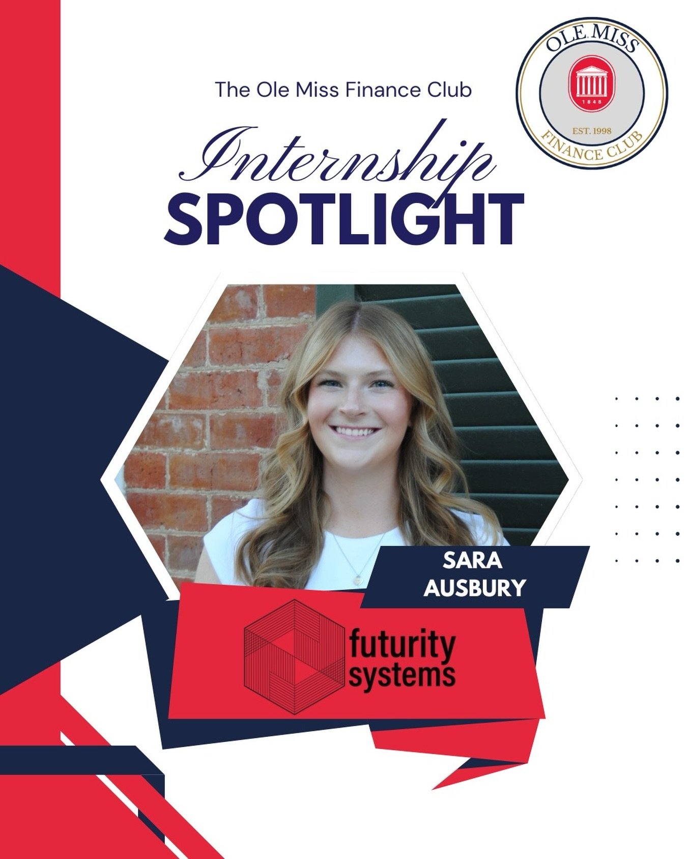 Internship Spotlight 🌟

Meet Sara Ausbury, who will be spending her summer in Barcelona, Spain as a Finance &amp; Strategy Development Intern at Futurity Systems! In this role, she&rsquo;ll be conducting market research, contributing to strategic ou
