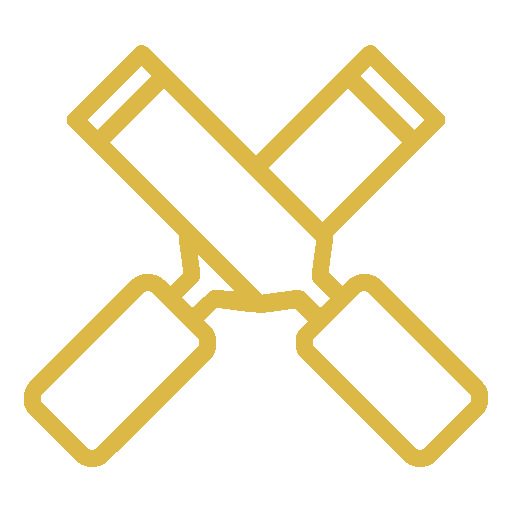 Icon depicting two tools